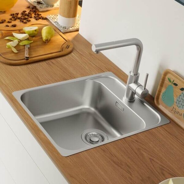 Franke Smart ocelový dřez 43x51 cm ocel 127.0720.294