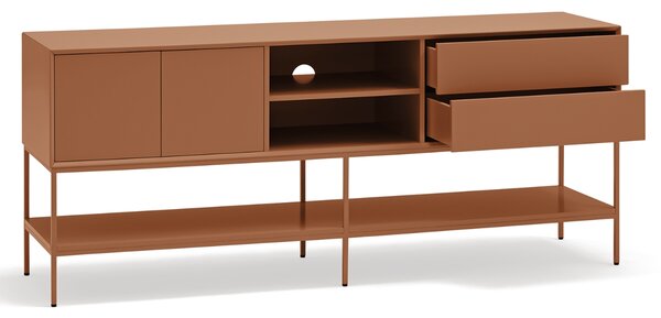 Cihlový TV stolek Teulat Platt 175 x 45 cm