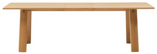 Dubový rozkládací jídelní stůl Kave Home Arlen 200/250 x 95 cm
