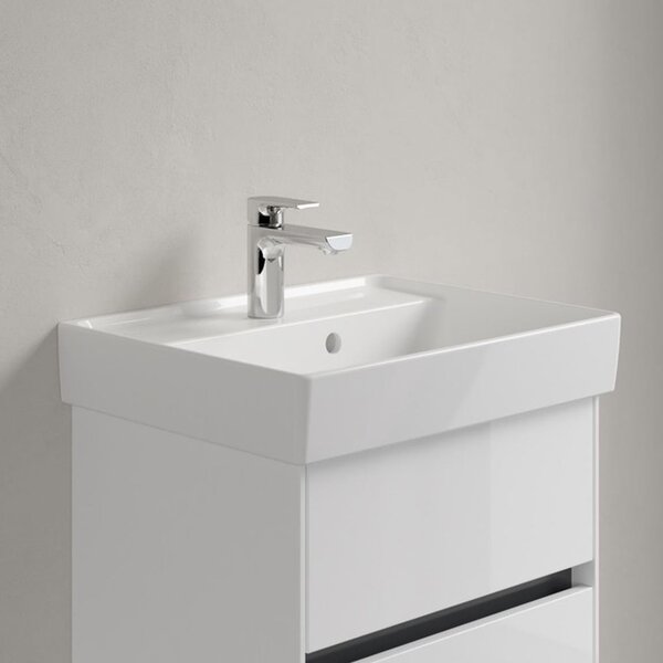 Villeroy & Boch fienro umyvadlo 50x40 cm obdélníkový klasický-nábytkový bílá lesk 433450R1