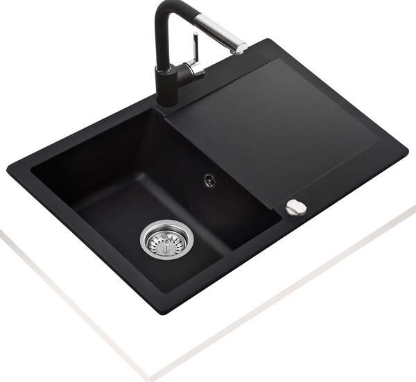 Teka Clivo granitový dřez 78x49.5 cm šedá/grafitová/onyx 40148000
