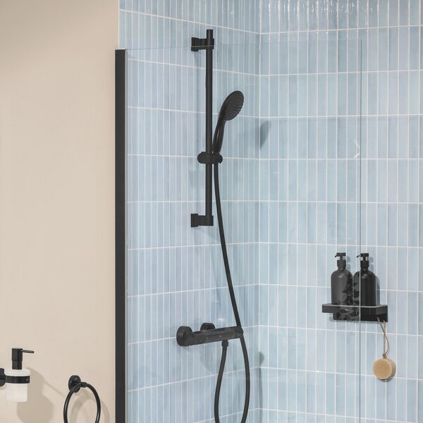 Grohe Vitalio Start 100 sprchová sada na stěnu černá 1062052431