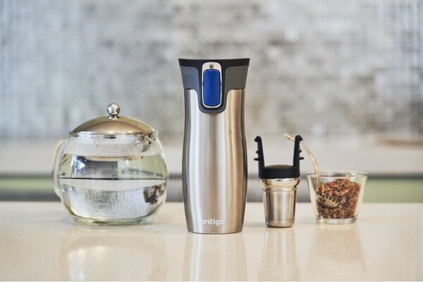 Contigo Termohrnek West Loop 470 ml, Stainless Steel