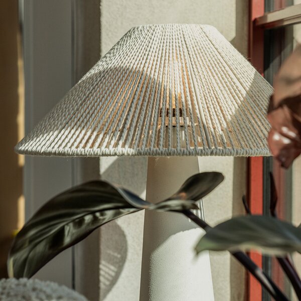 Stolní lampa Markslöjd, Favoro, Béžová, Obývací pokoj, Keramika