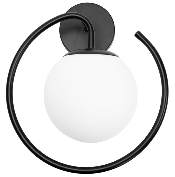 Toolight Nástěnná lampa Circle APP1152-1W Black