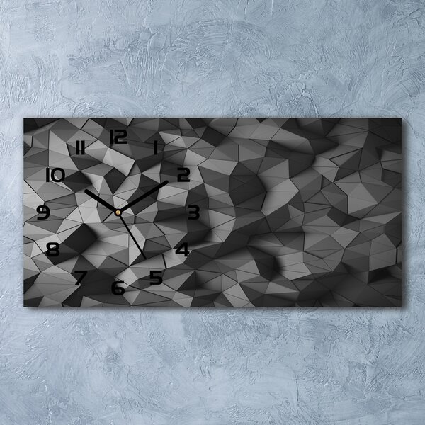 Skleněné hodiny na stěnu Abstratkní pozadí 3D pl_zsp_60x30_f_89398223