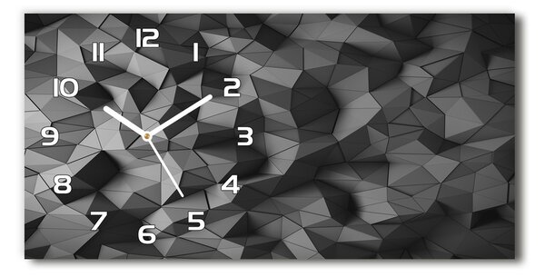 Skleněné hodiny na stěnu Abstratkní pozadí 3D pl_zsp_60x30_f_89398223