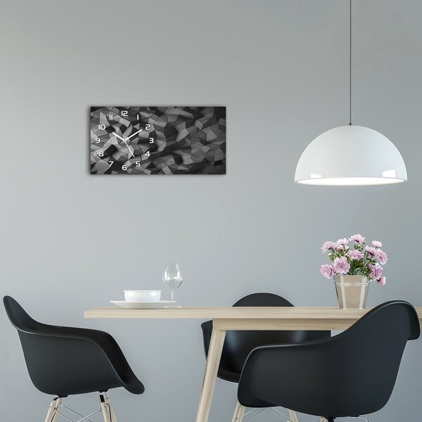 Skleněné hodiny na stěnu Abstratkní pozadí 3D pl_zsp_60x30_f_89398223