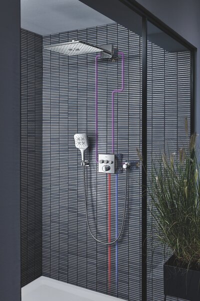 GROHE Grohtherm SmartControl - Termostat pro podomítkovou instalaci s třemi ventily, Chrom 29126000