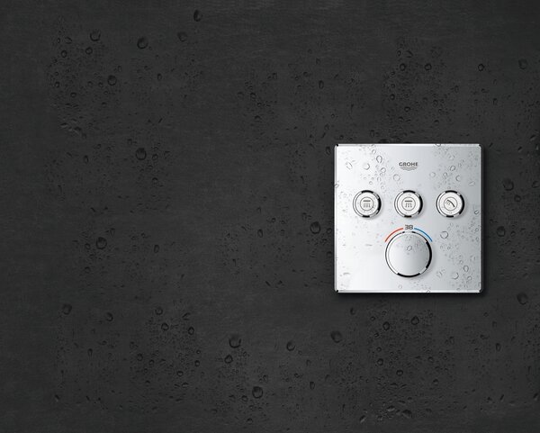 GROHE Grohtherm SmartControl - Termostat pro podomítkovou instalaci s třemi ventily, Chrom 29126000