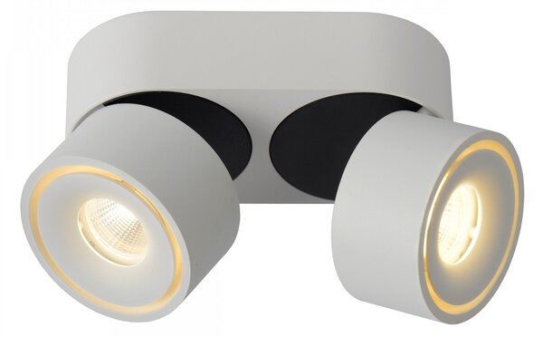 Lucide 35911/16/31 LED stropní spotové svítidlo Yumiko 2x8W | 2x627lm | 2700K - bílé