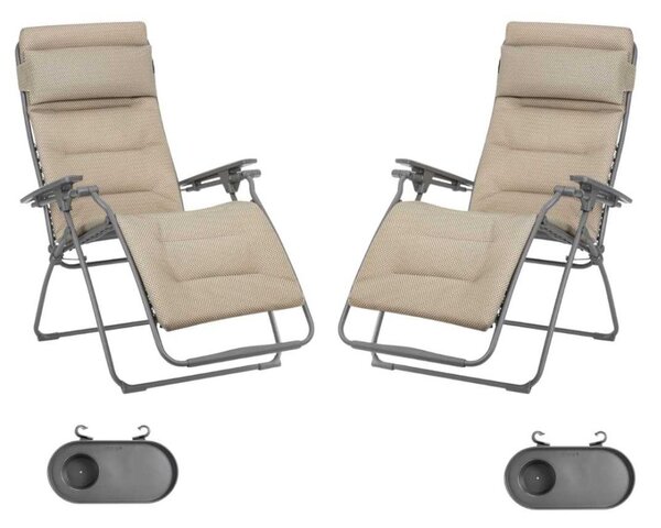 Zvýhodněná sada: 2x FUTURA BeComfort standard hnědá Moka + 2× držák nápojů ZDARMA