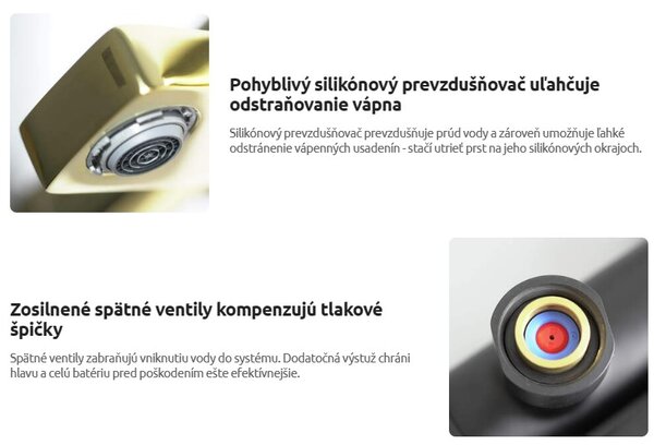 Deante Cascada, termostatická sprchová baterie se sprchovou soupravou, chromová, DEA-NAC_04HT