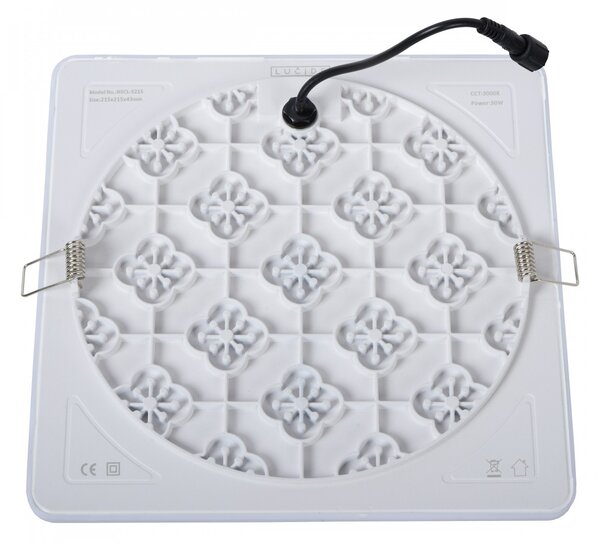 Lucide 28113/30/31 LED přisazené stropní svítidlo Ceres 1x30W | 2283lm | 3000K | IP44