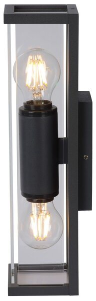 Lucide 27885/02/30 venkovní nástěnné svítidlo Claire 2x60W|E27|IP54