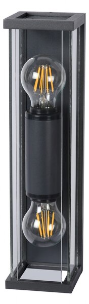 Lucide 27885/02/30 venkovní nástěnné svítidlo Claire 2x60W|E27|IP54