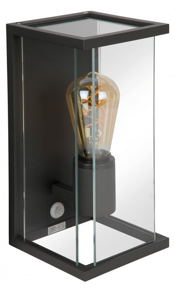 Lucide 27883/11/30 venkovní nástěnné svítidlo Claire 1x15W|E27|IP54