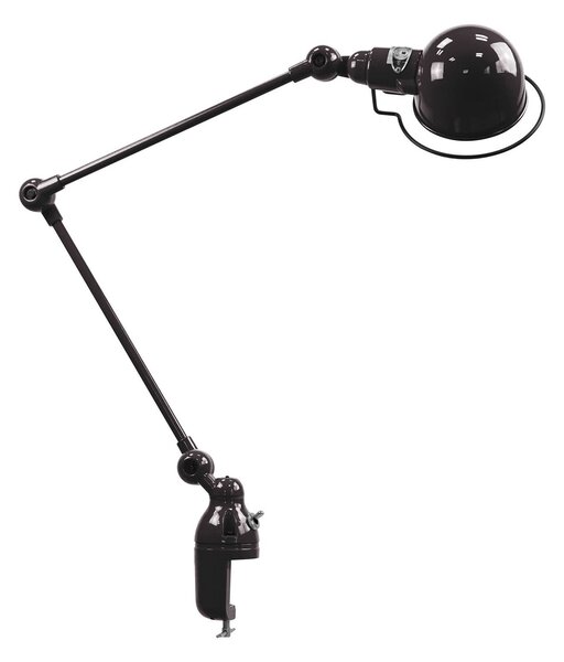 Jieldé Signal SI332 stolní lampa se svorkou černá, Černá, Obývací pokoj / jídelna, Hliník, Industriální design