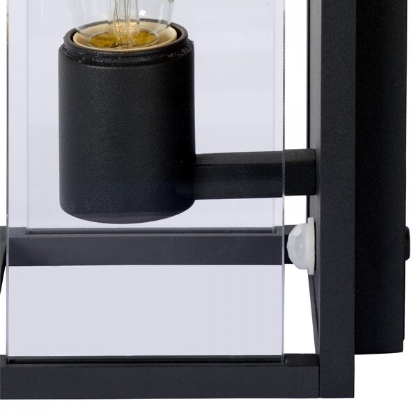 Lucide 27883/11/30 venkovní nástěnné svítidlo Claire 1x15W|E27|IP54