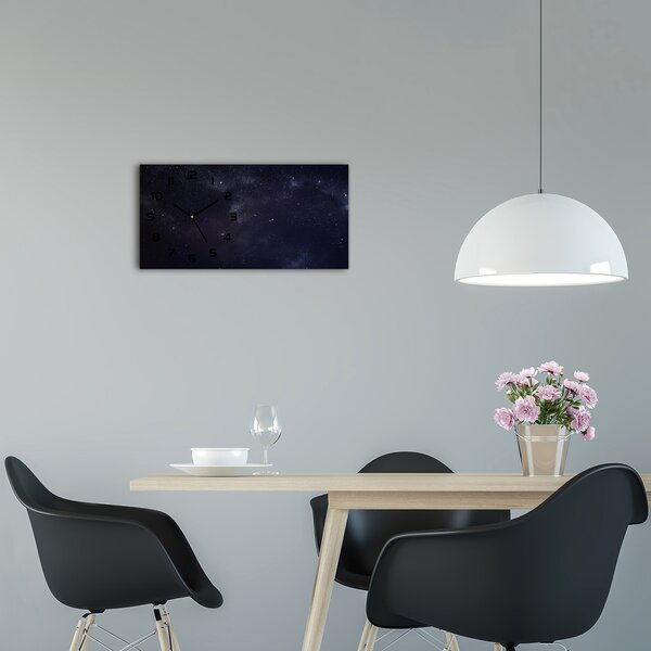 Skleněné hodiny na stěnu tiché Hvězdokupy pl_zsp_60x30_f_90324479
