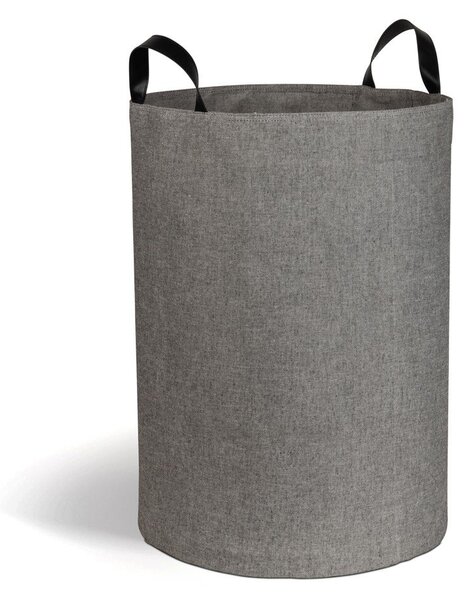 Šedý látkový koš na prádlo 69 l Soft Storage – Bigso