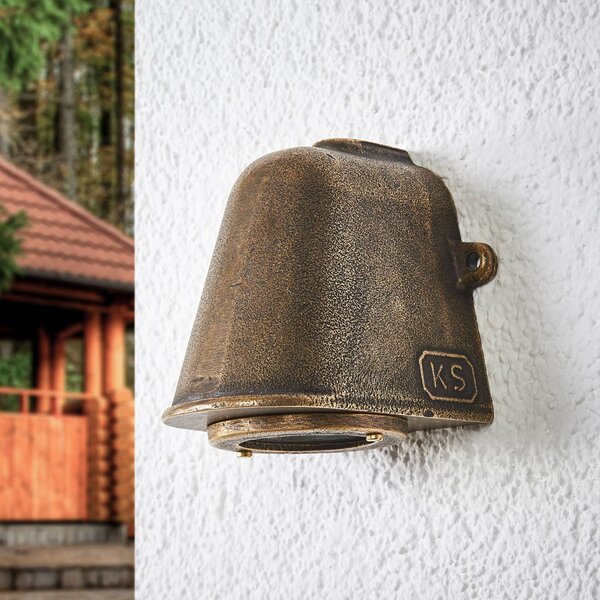K.S. Verlichting Venkovní nástěnné svítidlo v bronzové barvě Offshore, Bronz / starožitná mosaz, Mosaz, Starožitný