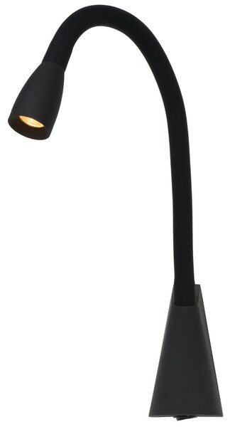 Lucide 18294/03/30 LED nástěnné svítidlo Galen 1x3W | 215lm | 3000K - černá