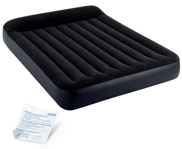 Nafukovací matrace INTEX 64143 203x152 cm tmavě modrá