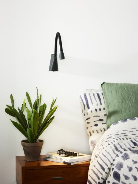 Lucide 18294/03/30 LED nástěnné svítidlo Galen 1x3W | 215lm | 3000K - černá