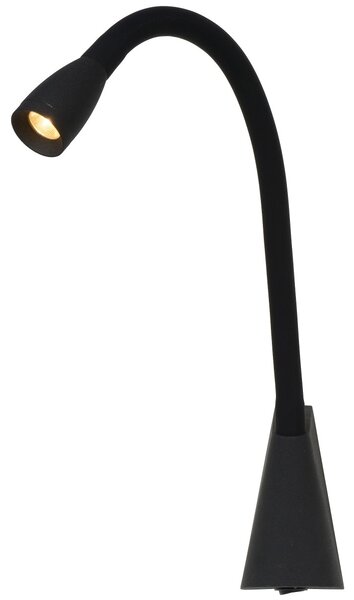 Lucide 18294/03/30 LED nástěnné svítidlo Galen 1x3W | 215lm | 3000K - černá