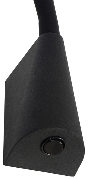 Lucide 18294/03/30 LED nástěnné svítidlo Galen 1x3W | 215lm | 3000K - černá