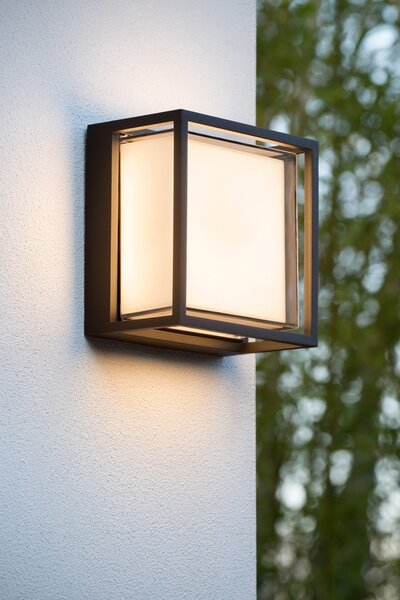 Lucide 15801/10/30 venkovní nástěnné svítidlo Singa 1x10W|2700K|IP54