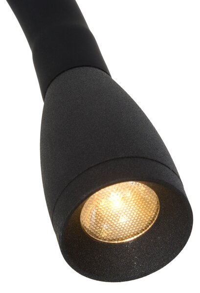 Lucide 18294/03/30 LED nástěnné svítidlo Galen 1x3W | 215lm | 3000K - černá