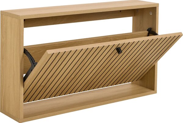 Actona Nástěnný botník Albany 71 cm dub přírodní