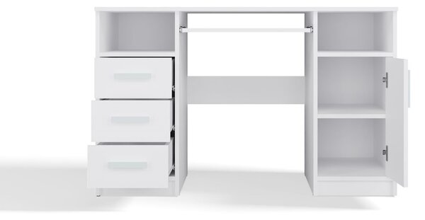 TP Living Psací stůl DELTA 120 cm bílý