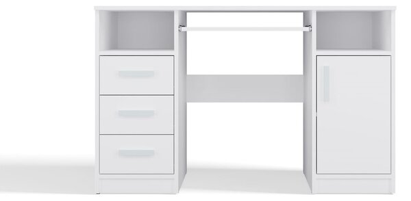 TP Living Psací stůl DELTA 120 cm bílý