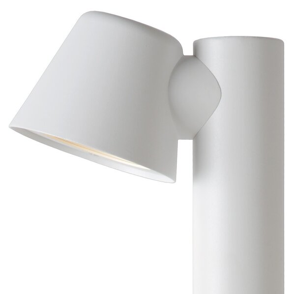 Lucide 14881/70/31 LED venkovní sloupkové svítidlo Dingo 1x5W | GU10 | 320lm | 3000K | IP44 - bílá