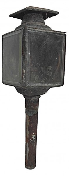 Dobový originál Vintage lucerna - signální lucerna