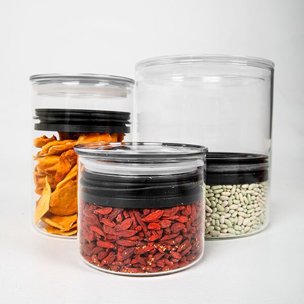 Planetary design dóza na uchování Airscape glass 1250 g