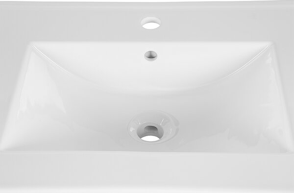 Koupelnová sestava BALI WHITE 60cm s vysokou skříňkou, zrcadlem a umyvadlem