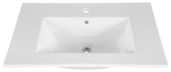 Koupelnová sestava BALI WHITE 60cm s vysokou skříňkou, zrcadlem a umyvadlem