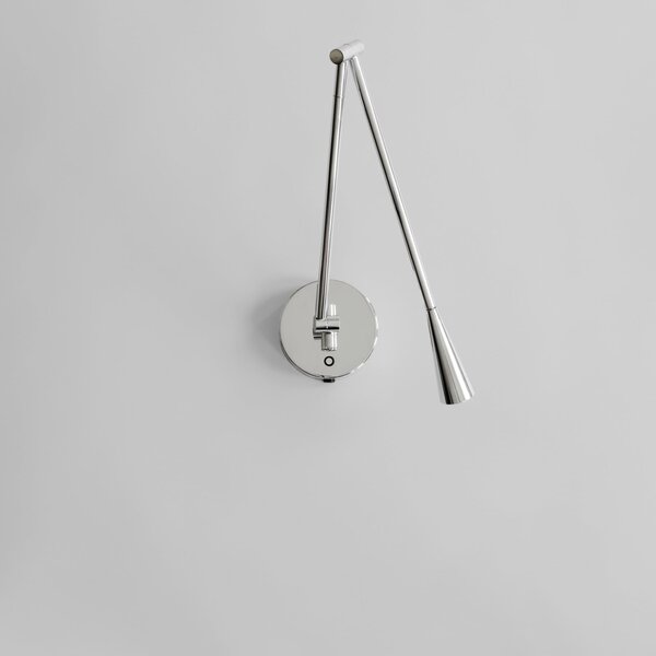 Nástěnná Svítidla 101 COPENHAGEN, stmívatelné, Metalická, Obývací pokoj, Hliník, Design