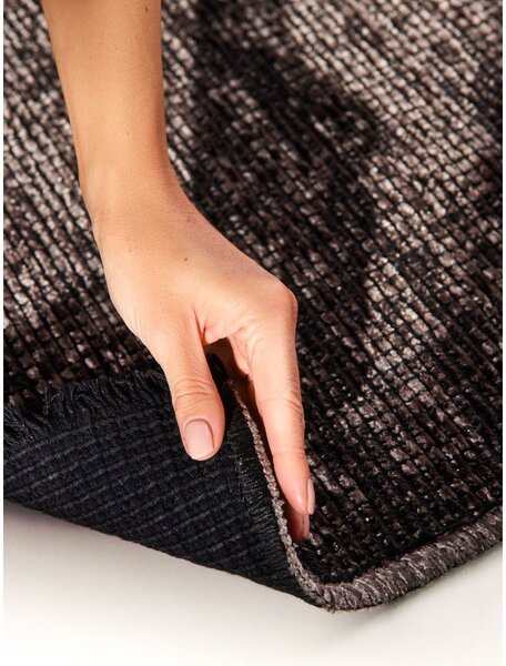 Hnědý běhoun 80x250 cm Prisma – Elle Decoration