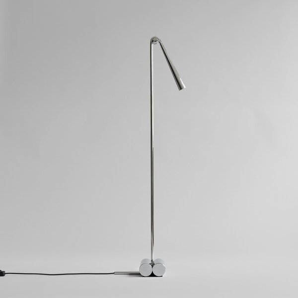 Stojací Lampa 101 COPENHAGEN, stmívatelné, Metalická, Obývací pokoj, Hliník, Design