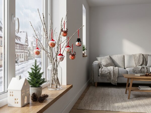 LED vánoční ozdoba JOLLY LIGHTS 6 cm - více variant Varianta: Gingerbread