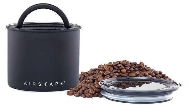 Planetary Design Dóza na kávu Matte Black 300 g Airscape