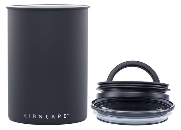 Planetary Design Dóza na kávu Matte Black 500 g Airscape