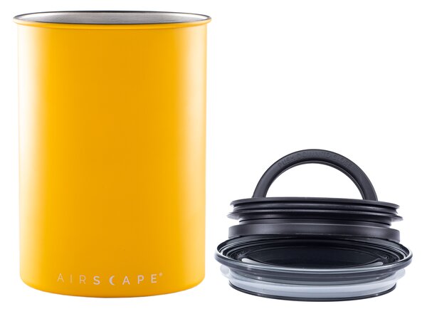 Planetary Design Dóza na kávu Matte Yellow 500 g Airscape