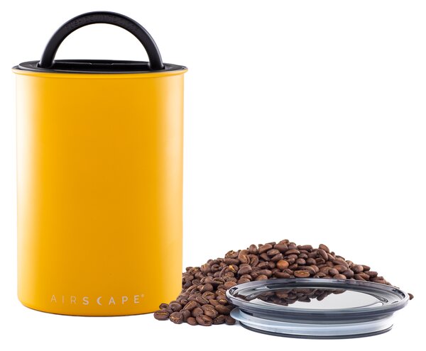 Planetary Design Dóza na kávu Matte Yellow 500 g Airscape