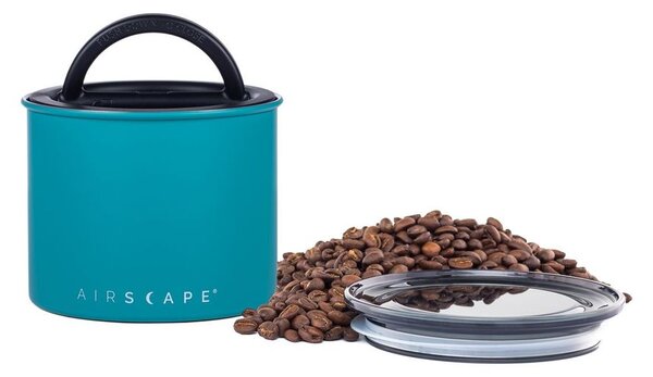 Planetary Design Dóza na kávu Matte Turquoise 300 g Airscape